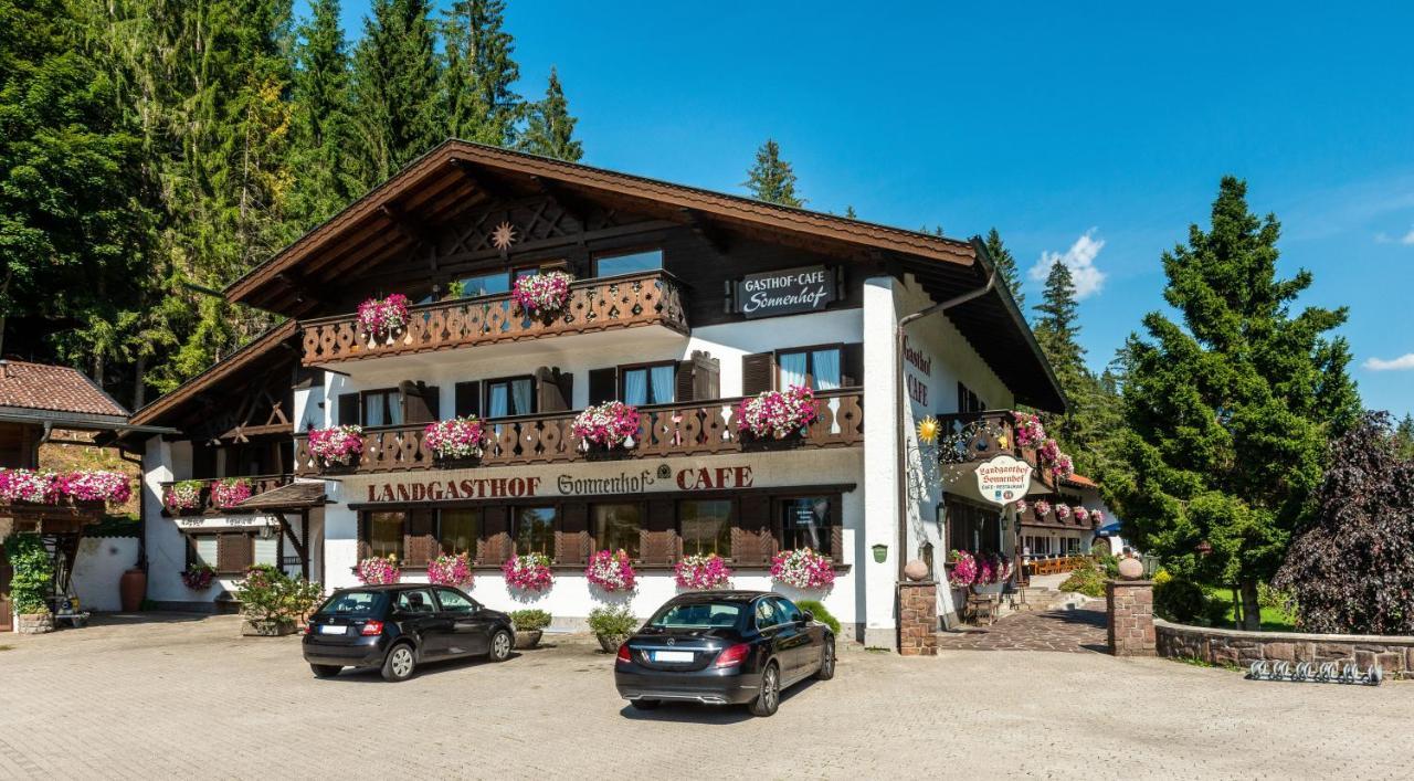 Landgasthof Sonnenhof Hotel Krün Exterior foto